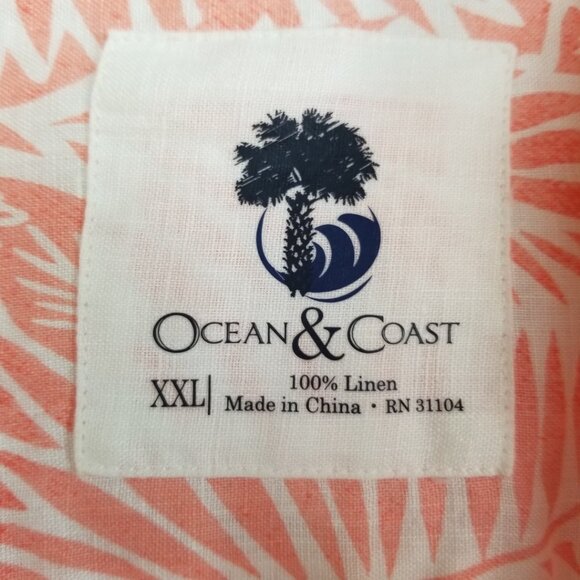 Ocean & Coast Linen Tunic XXL NWT - Picture 5 of 5